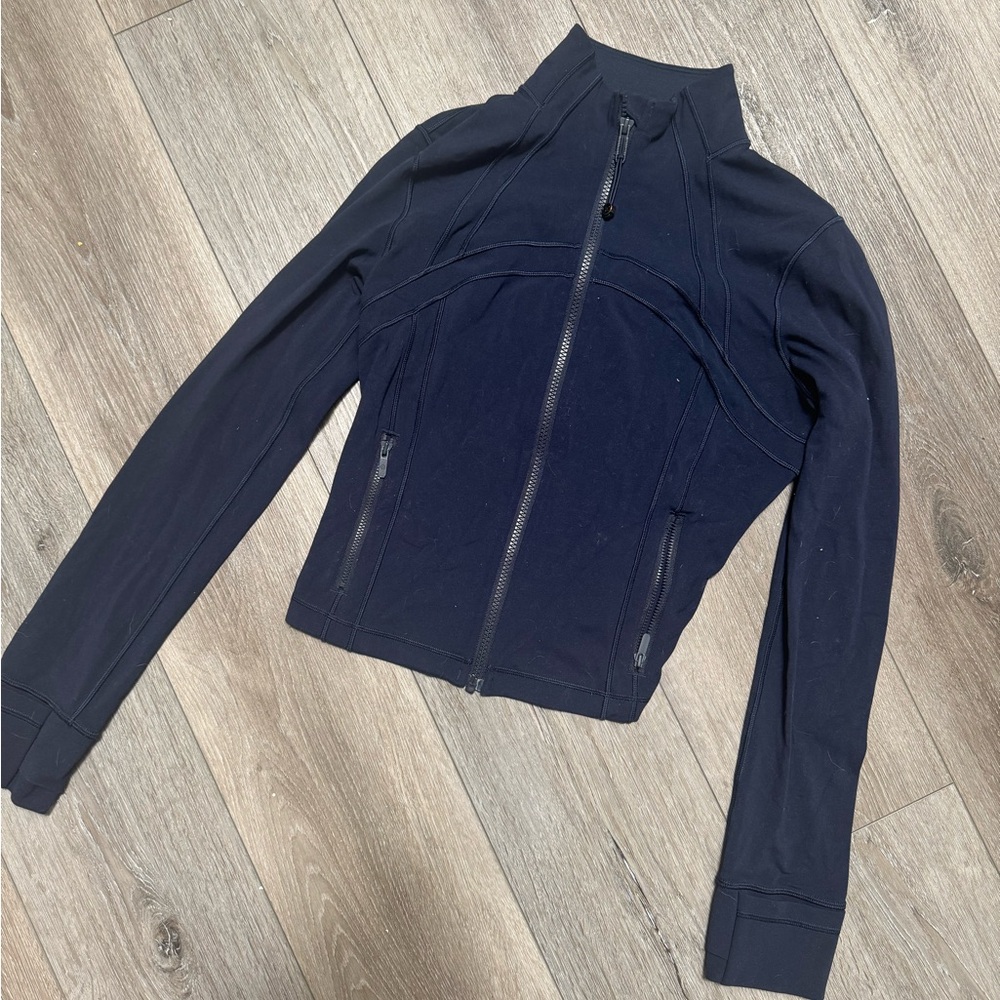 LULULEMON Women’s Navy Zip-Front Jacket